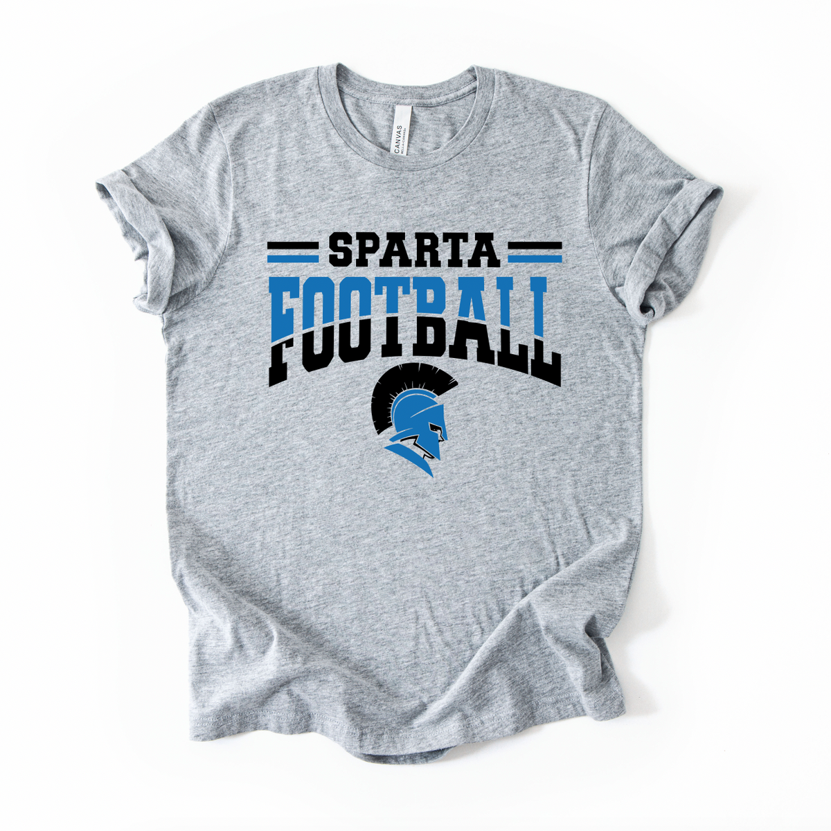 Sparta Football • Gray Tee