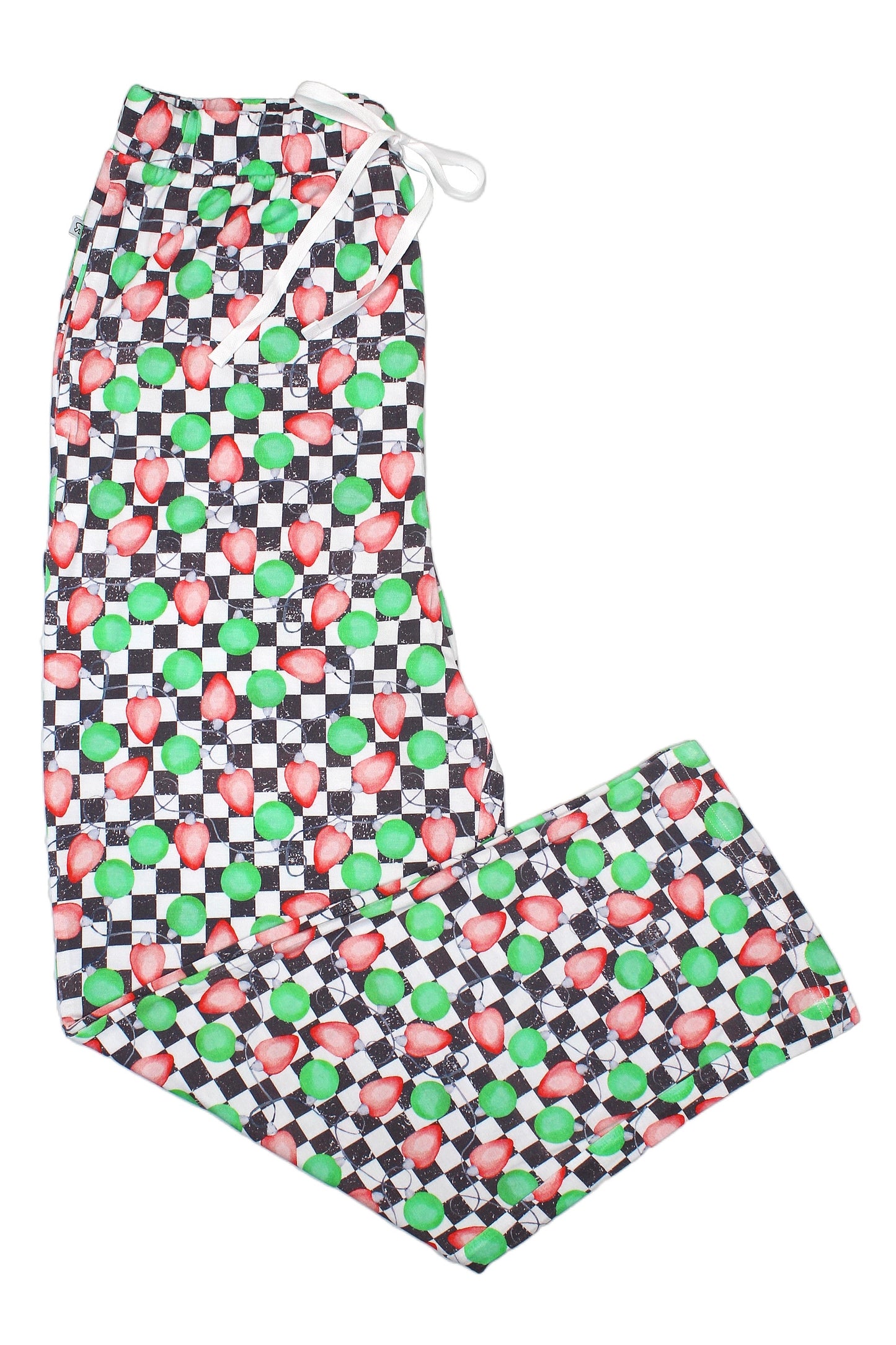 Checkered Lights • Men's Bamboo Pants