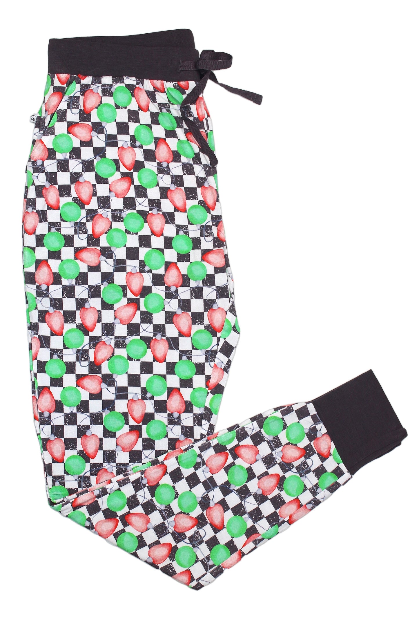 Checkered Lights • Women's Bamboo Pants
