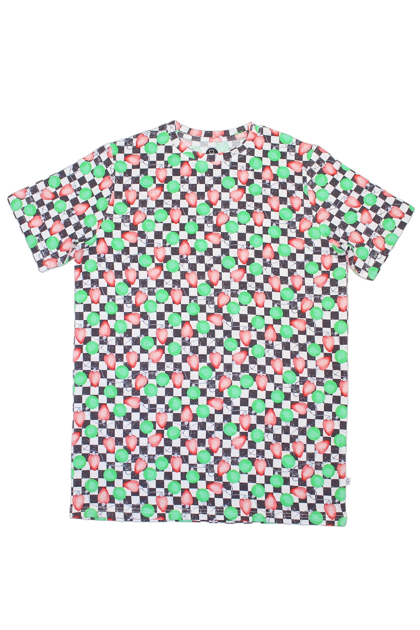 Checkered Lights • Unisex Bamboo Tee