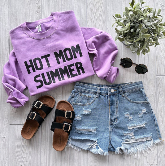 HOT MOM SUMMER • Lavender Crew