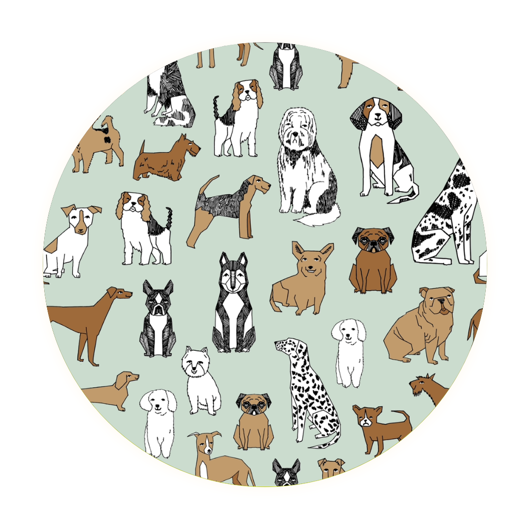 Puppy Party • 2 Piece Bamboo Set