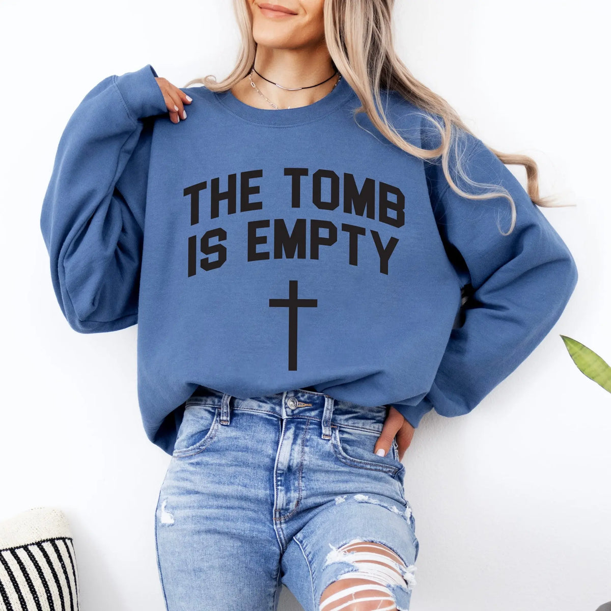 Resurrection • Denim Pullover River Babe Threads
