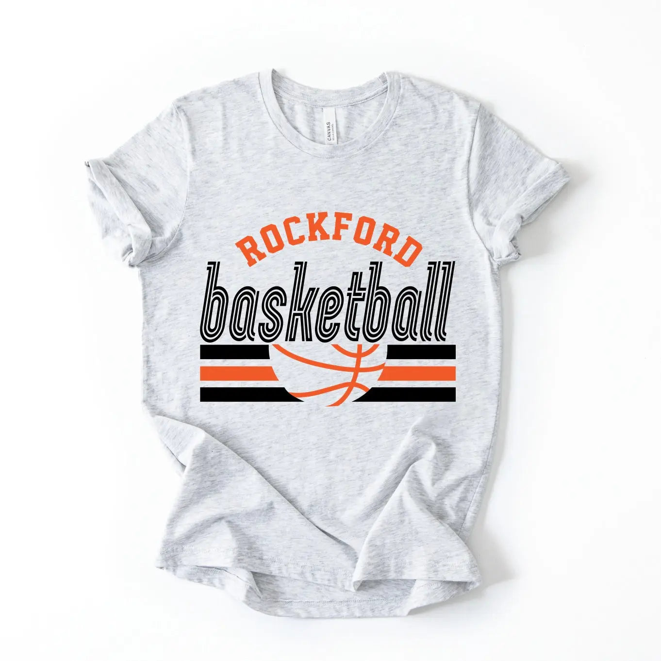 Retro Basketball • Ash Tee River Babe Threads