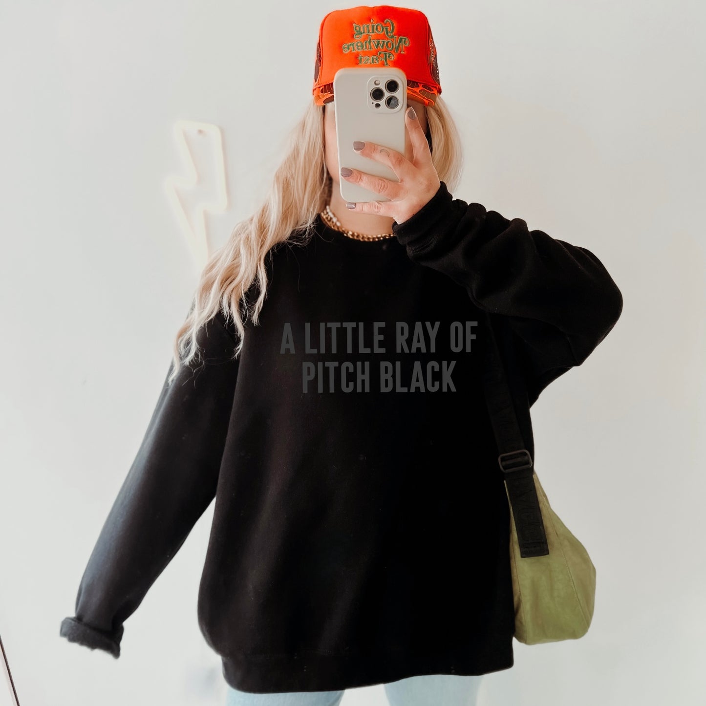 Pitch Black • Tonal Pullover