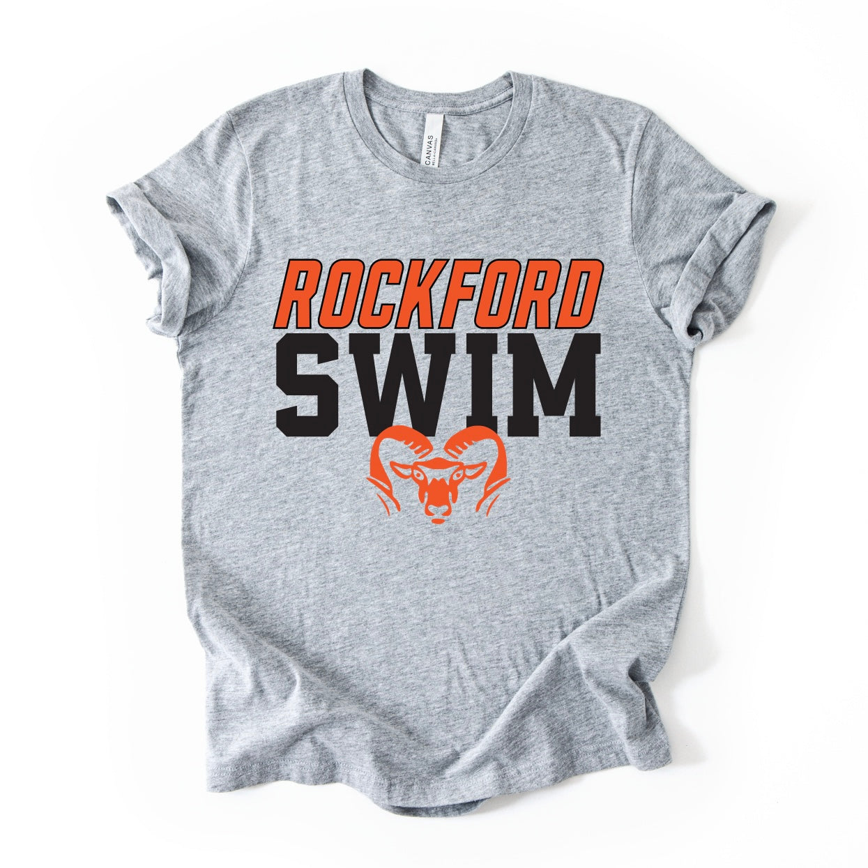 Rockford Swim • Gray Tee