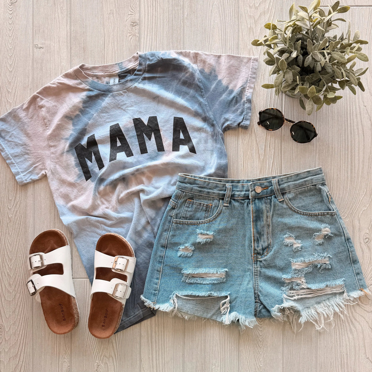 MAMA arch • Sky Tie Dye River Babe Threads