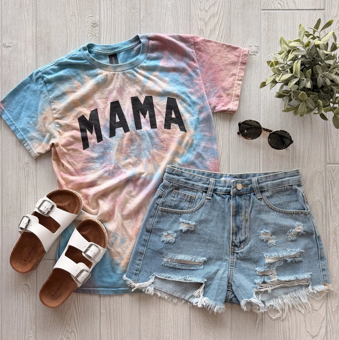 MAMA Arch • Desert Dye Tee River Babe Threads