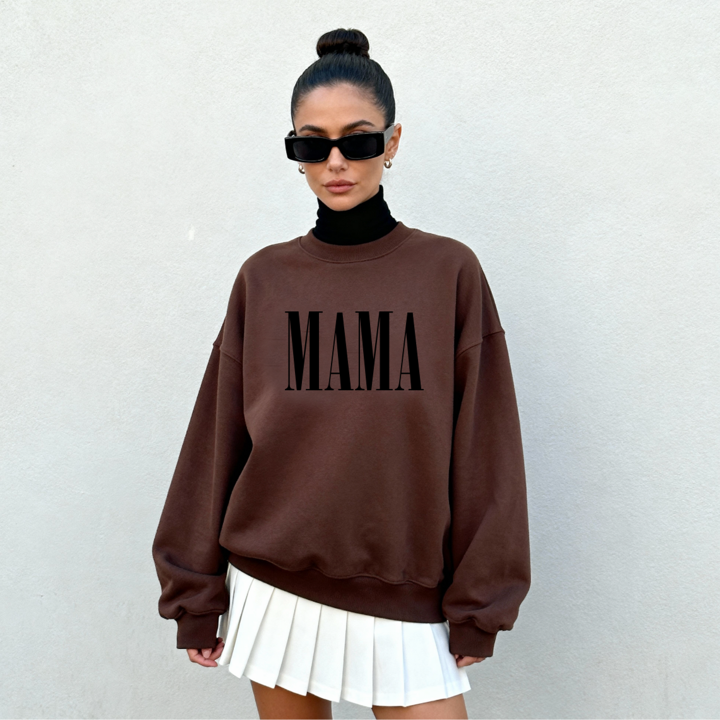 MAMA • Brown Pullover