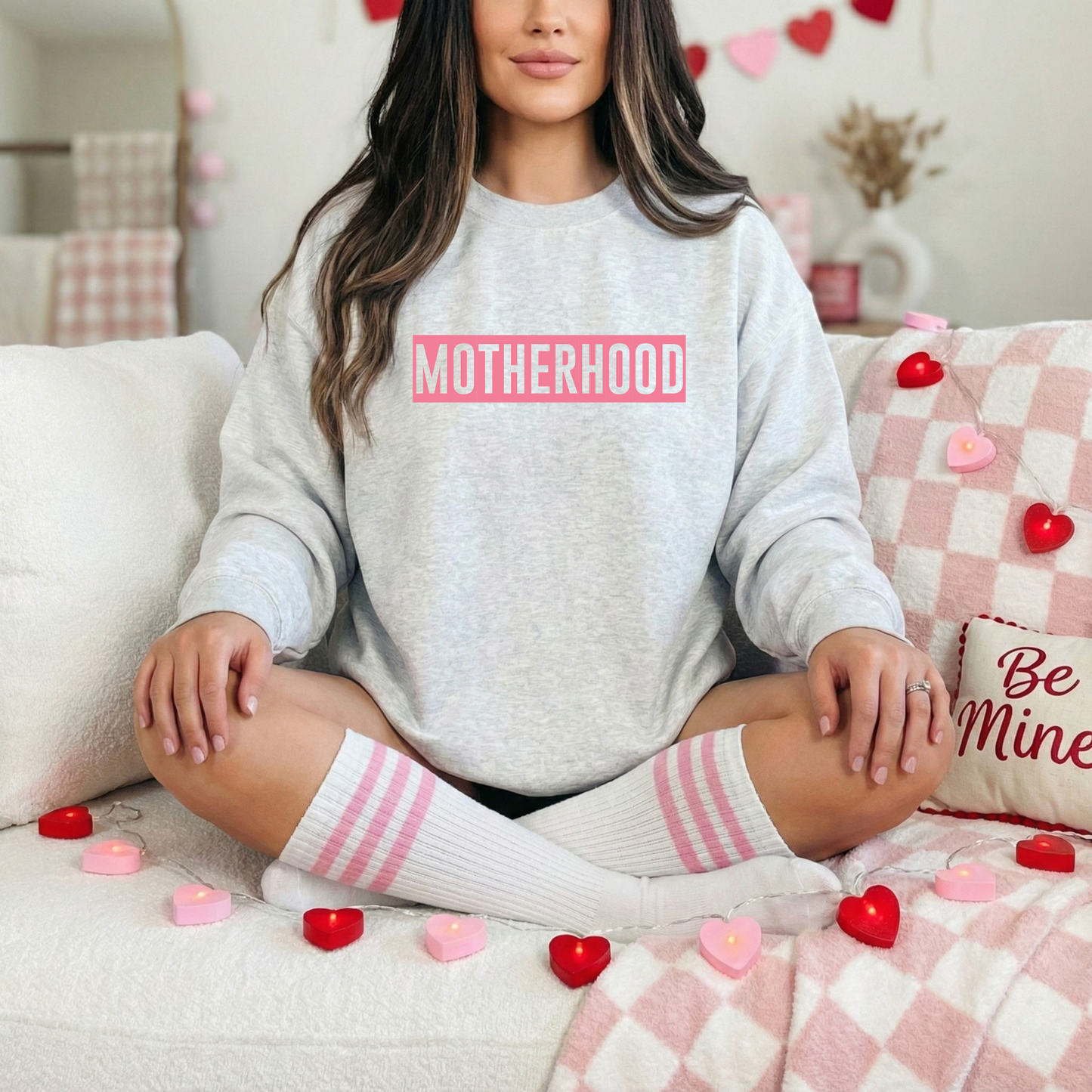 MOTHERHOOD • Ash Gray Sweatshirt