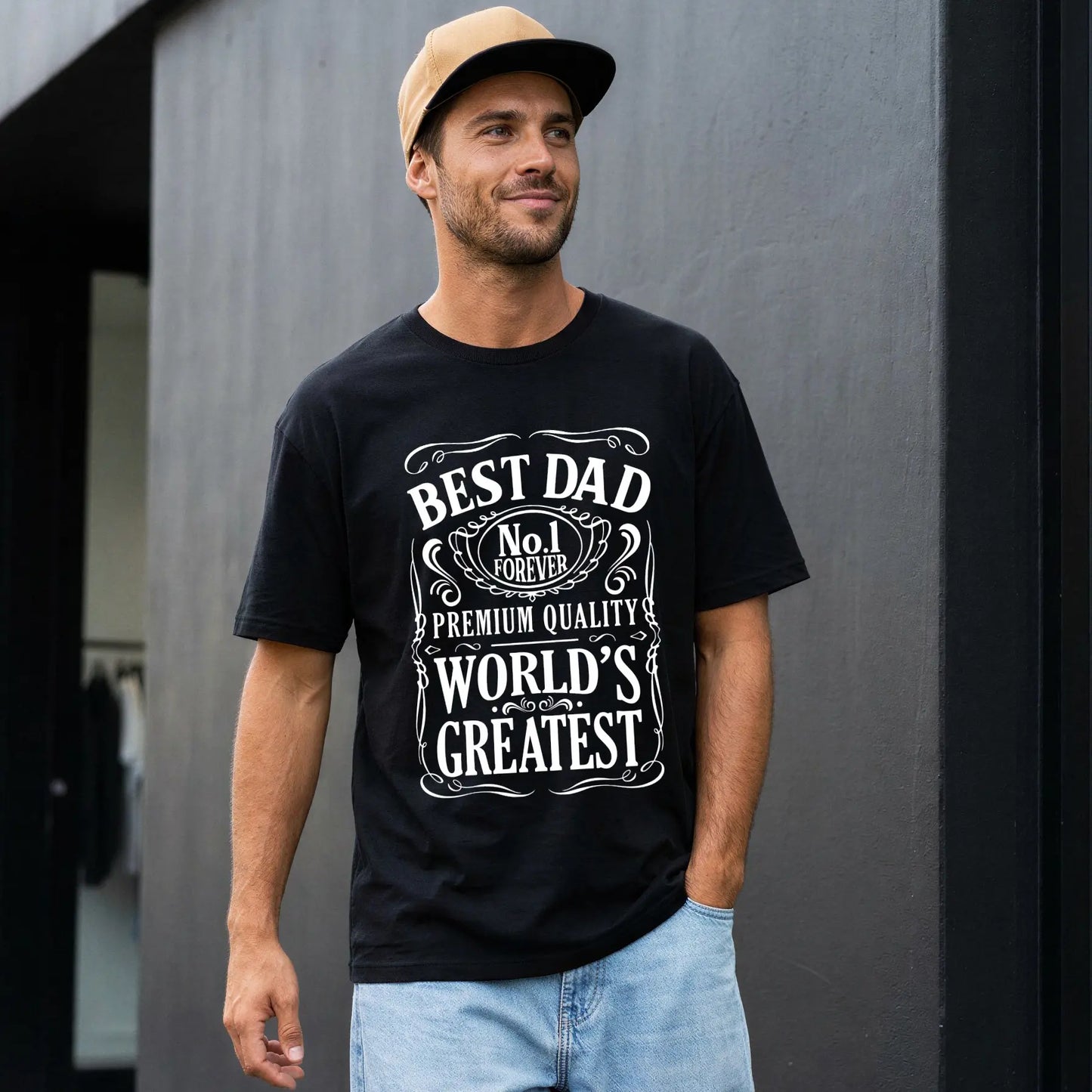 No. 1 Dad • Comfort Tee River Babe Threads
