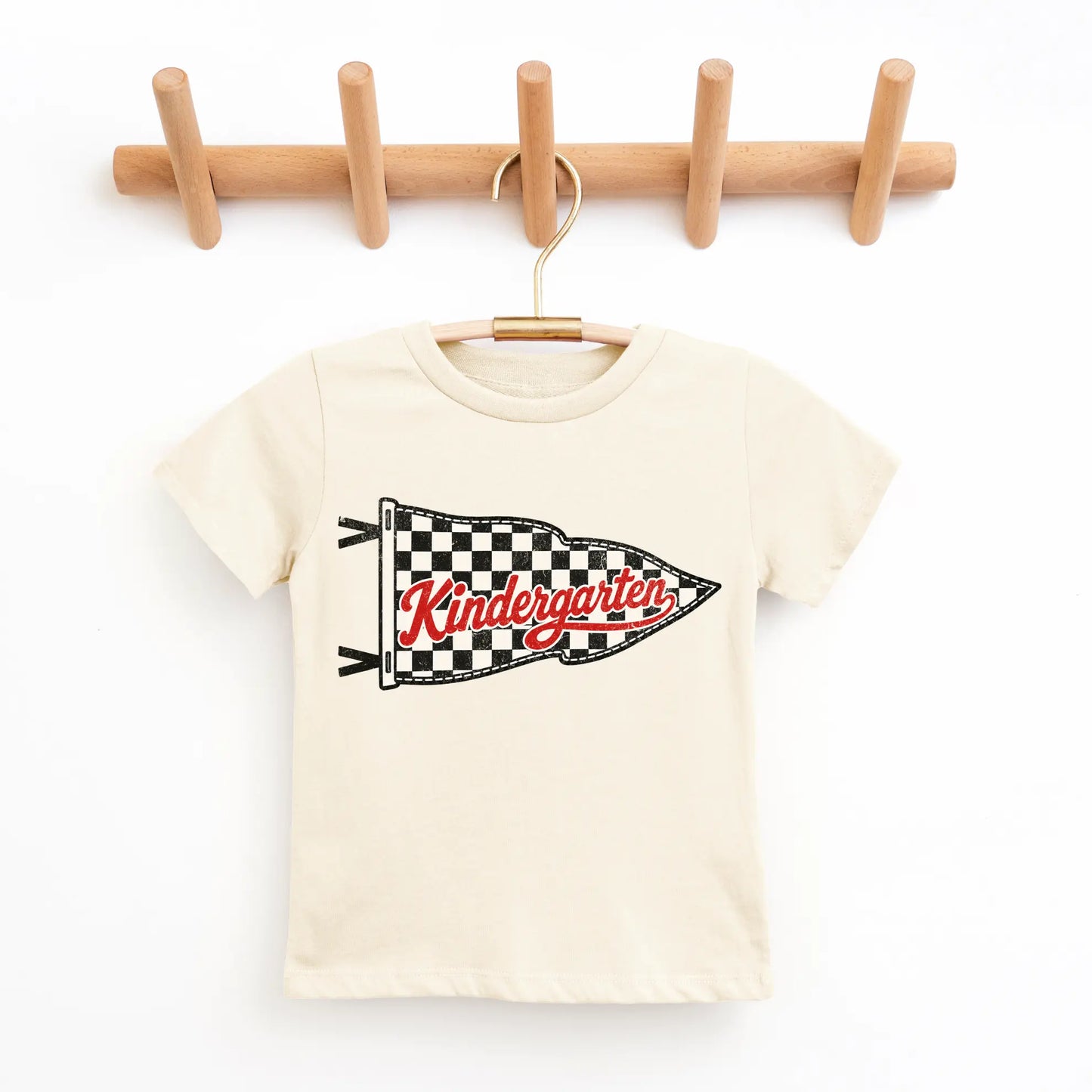 Checkered Pennant • Kindergarten River Babe Threads