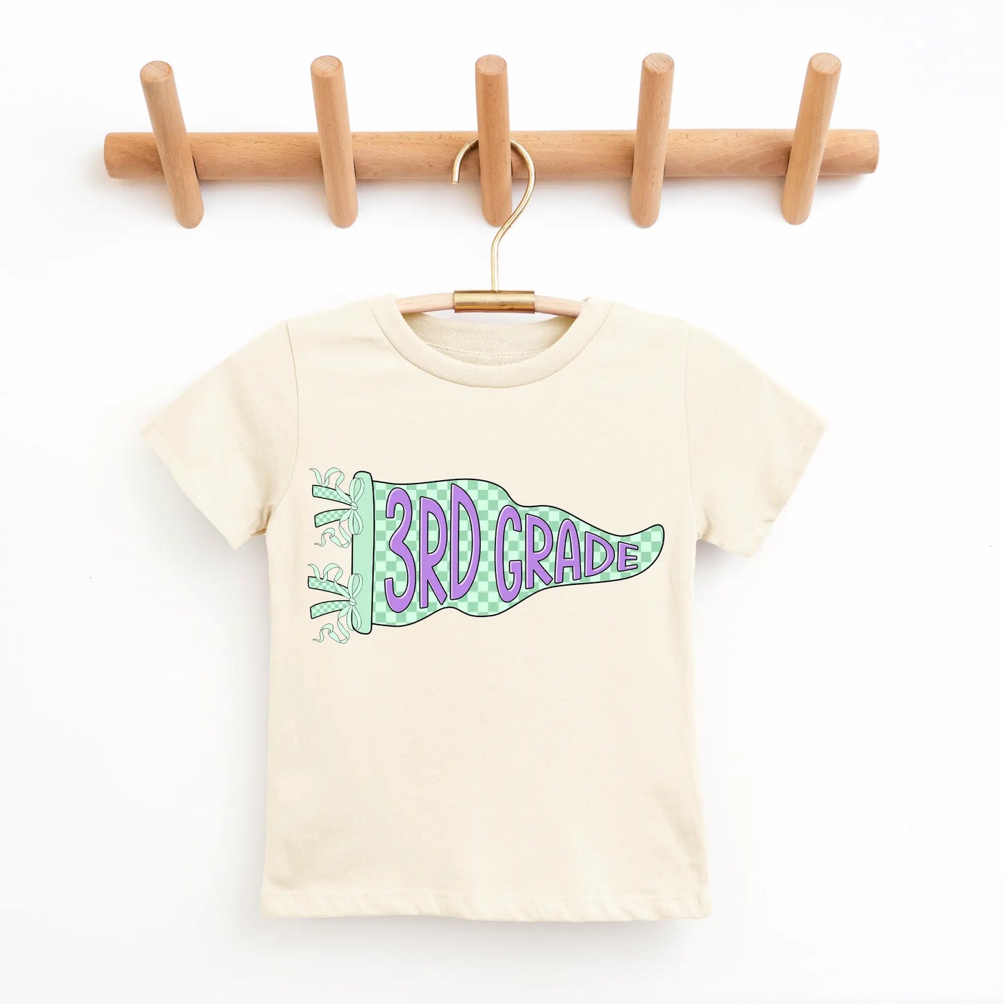 Bow Pennant • 3rd Grade River Babe Threads