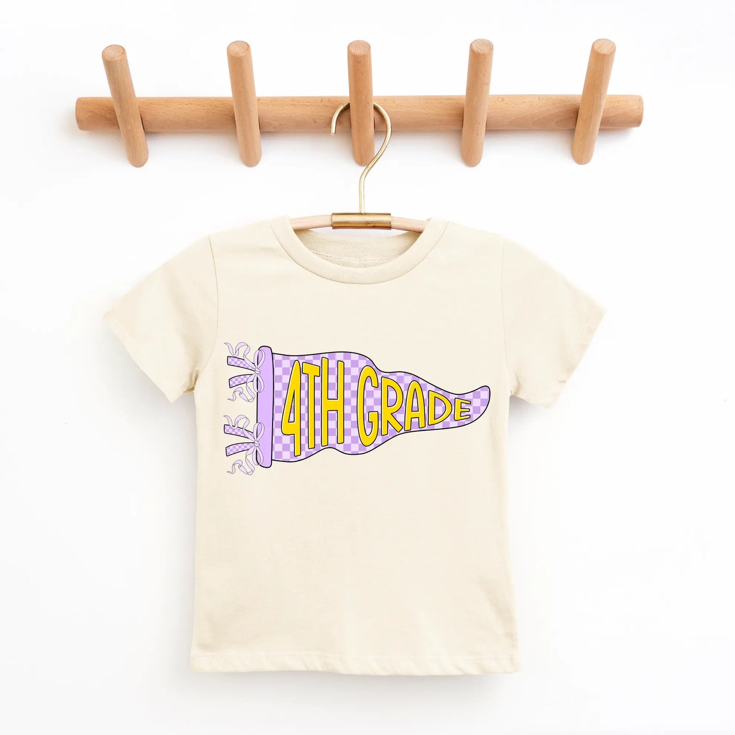 Bow Pennant • 4th Grade River Babe Threads