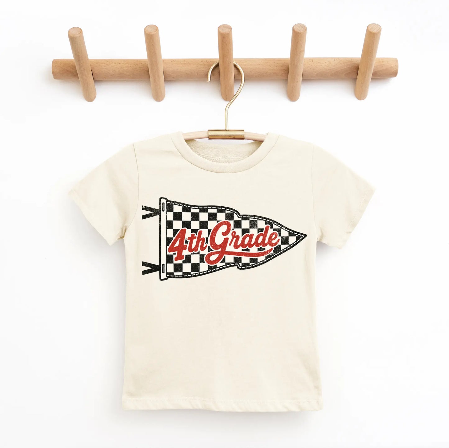 Checkered Pennant • 4th Grade River Babe Threads