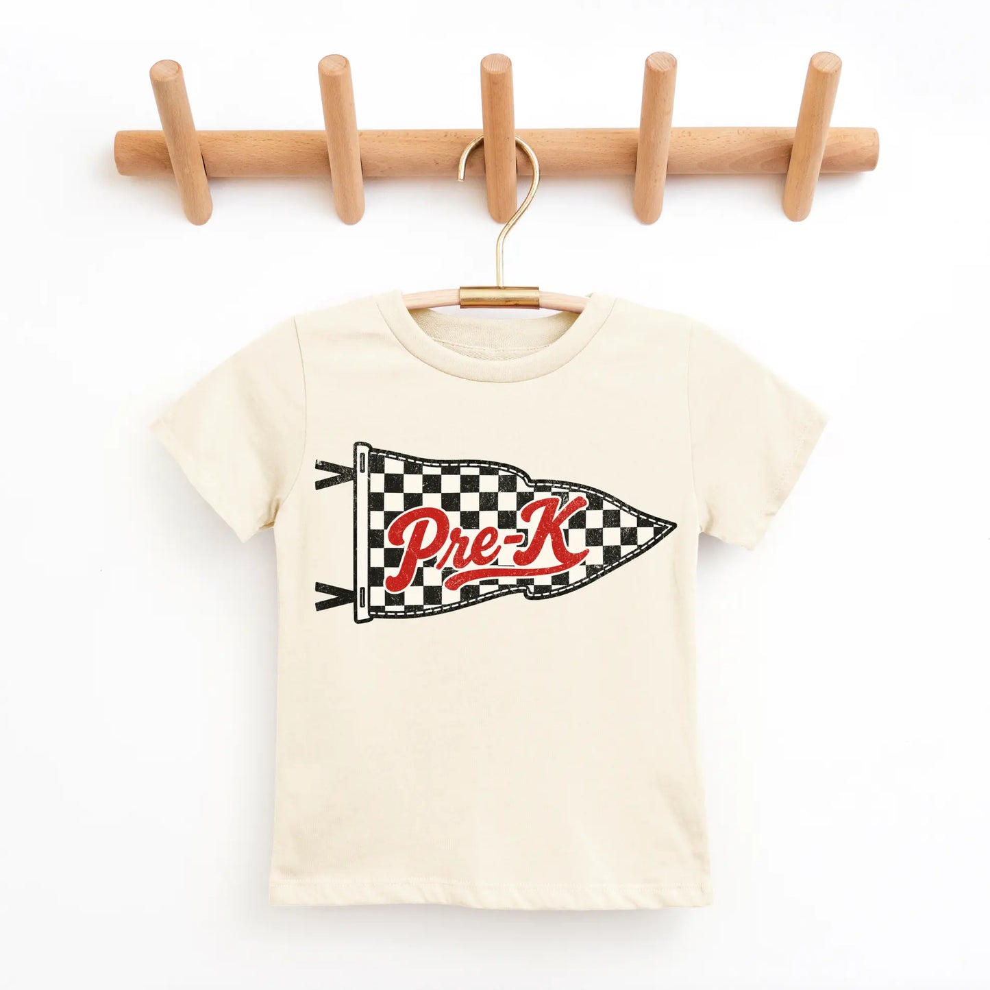 Checkered Pennant • Pre-K River Babe Threads