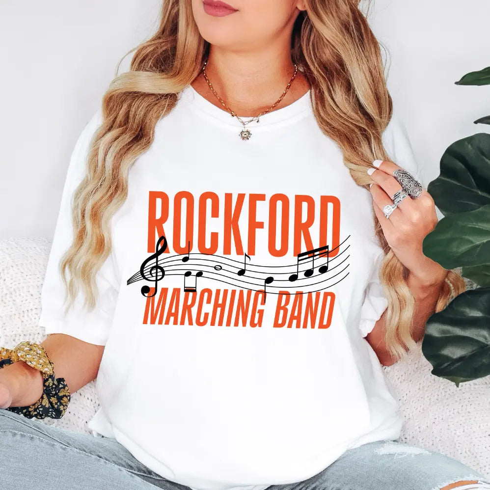 Marching Band • White Tee River Babe Threads