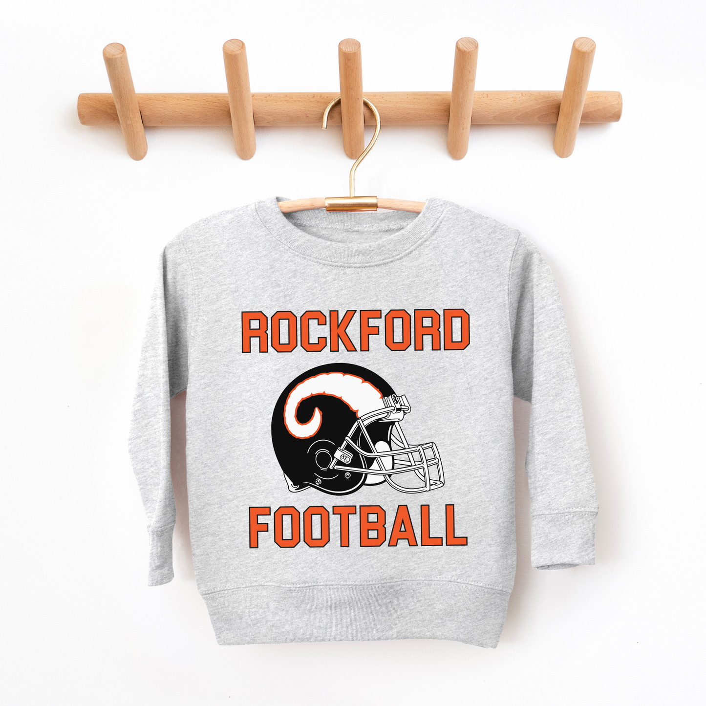 Rockford Football • Gray Sweatshirt