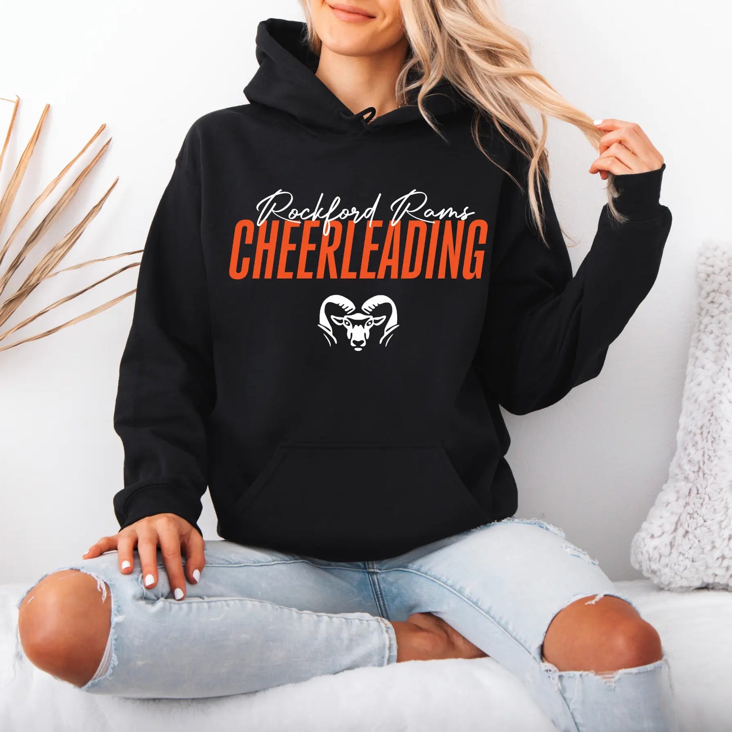 Cheerleading • Black Hoodie River Babe Threads