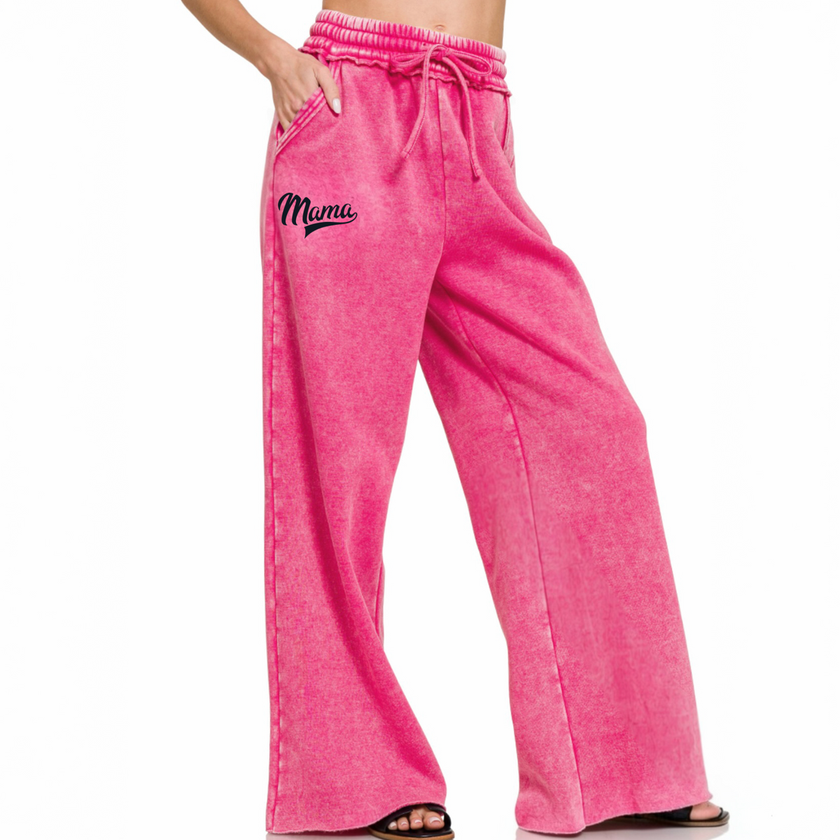 Urban Wide Leg Pant • Hot Pink