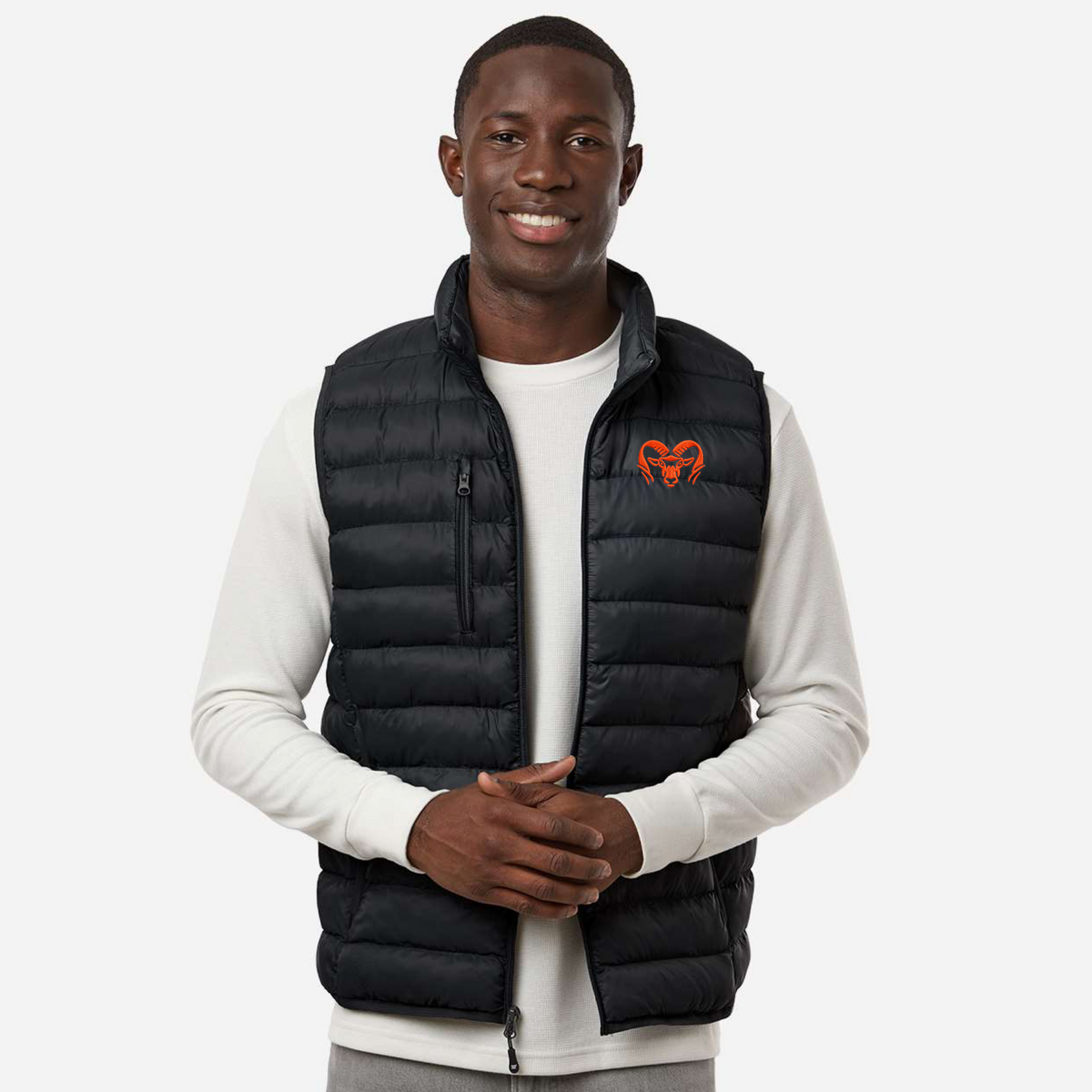 Rams • Embroidered Vest