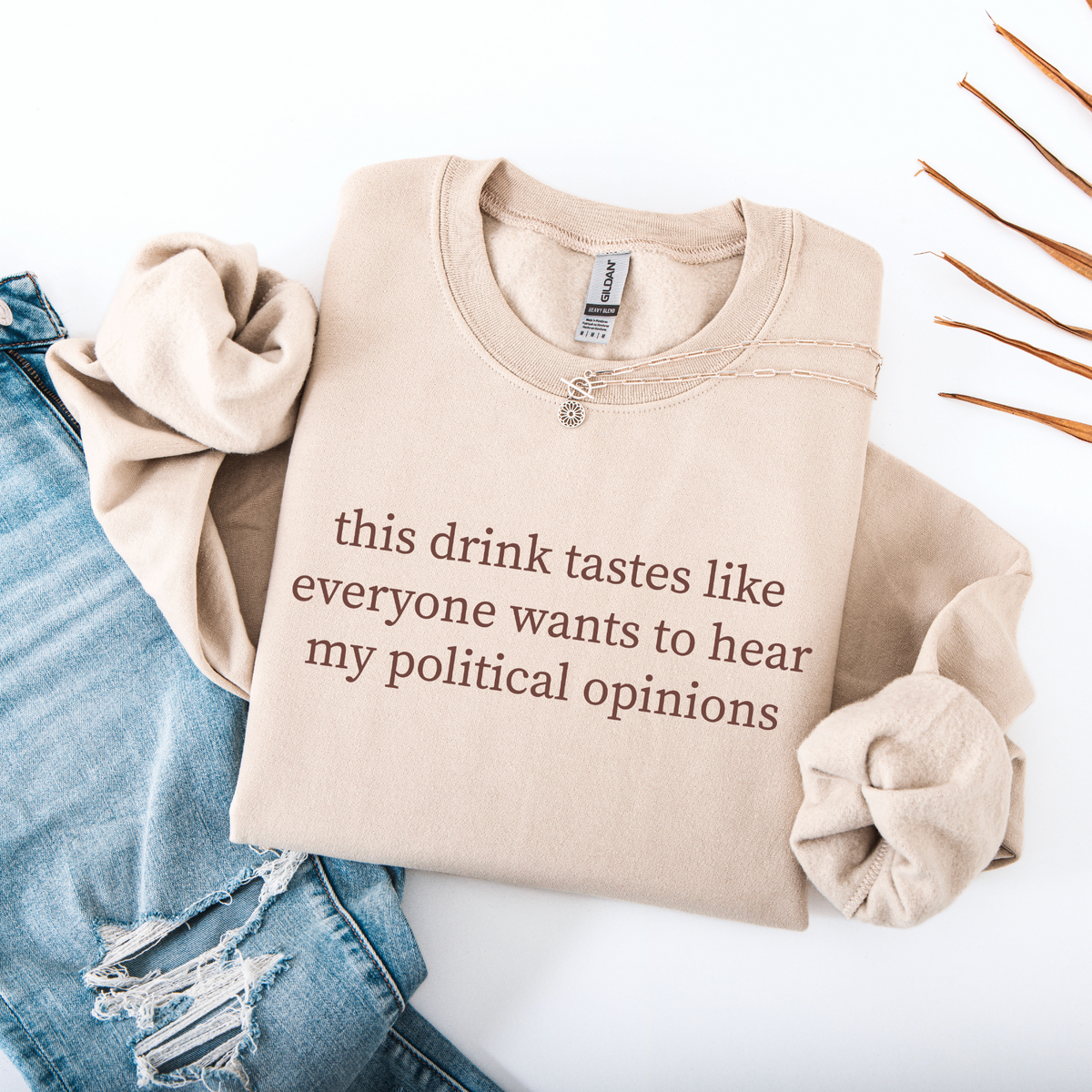 This drink tastes like • Natural Pullover