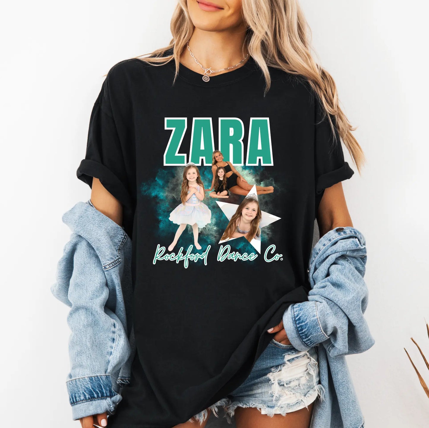 Custom Tee with Photos River Babe Threads