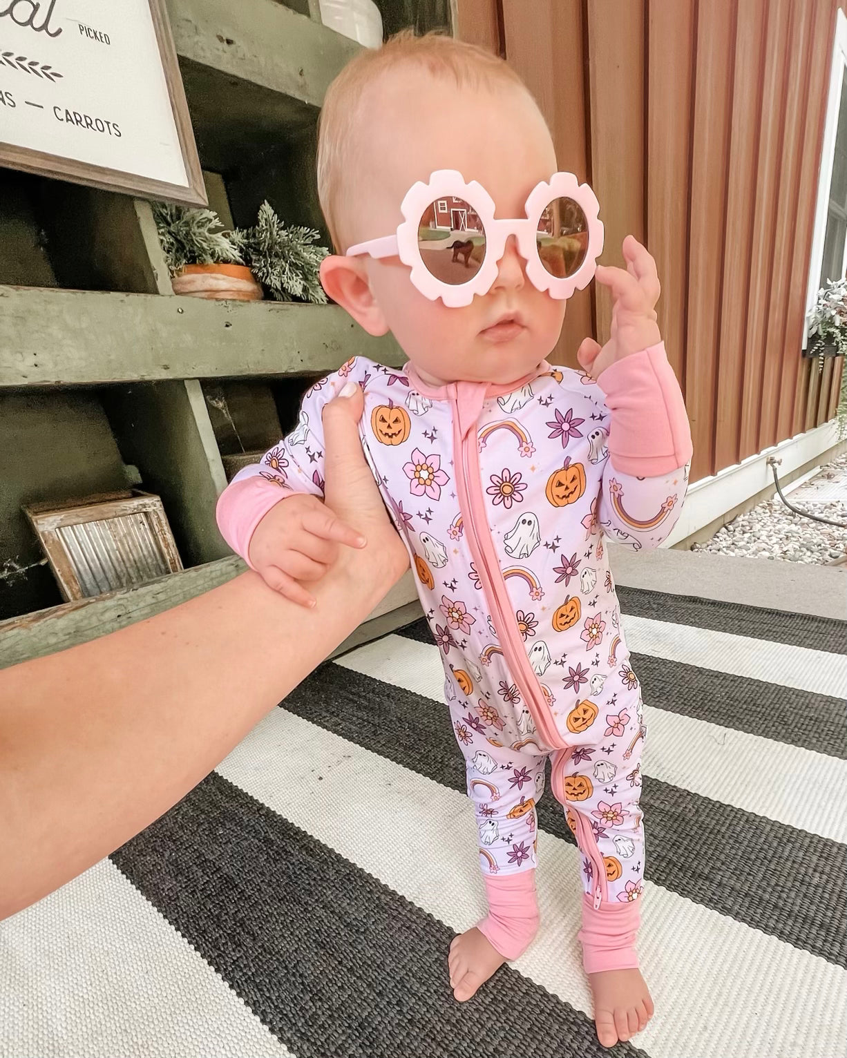 Floral Boos • Bamboo Zippy