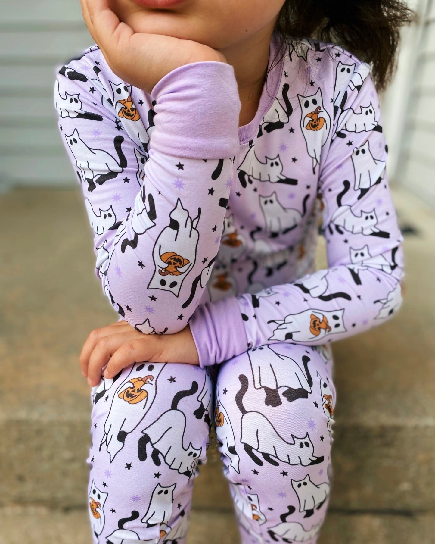 Ghost Cats • 2 Piece Bamboo Set