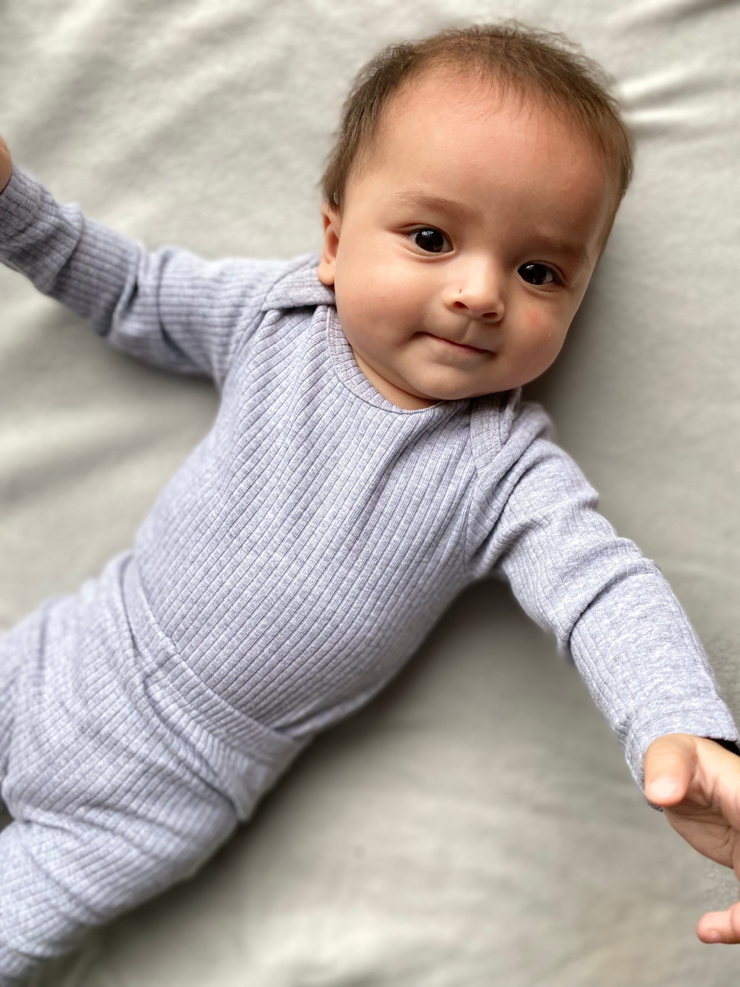 Ribbed Long Sleeve Bodysuit