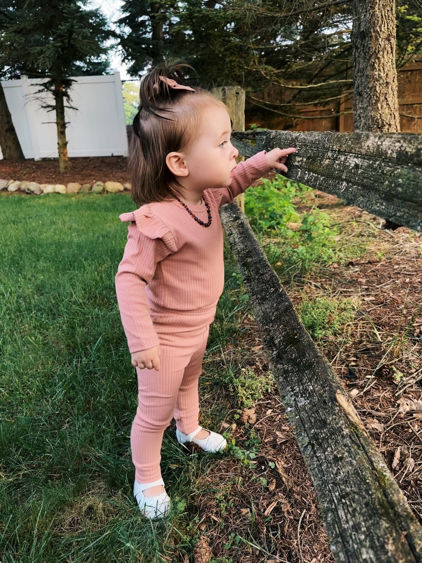 Ribbed Organic Cotton Leggings