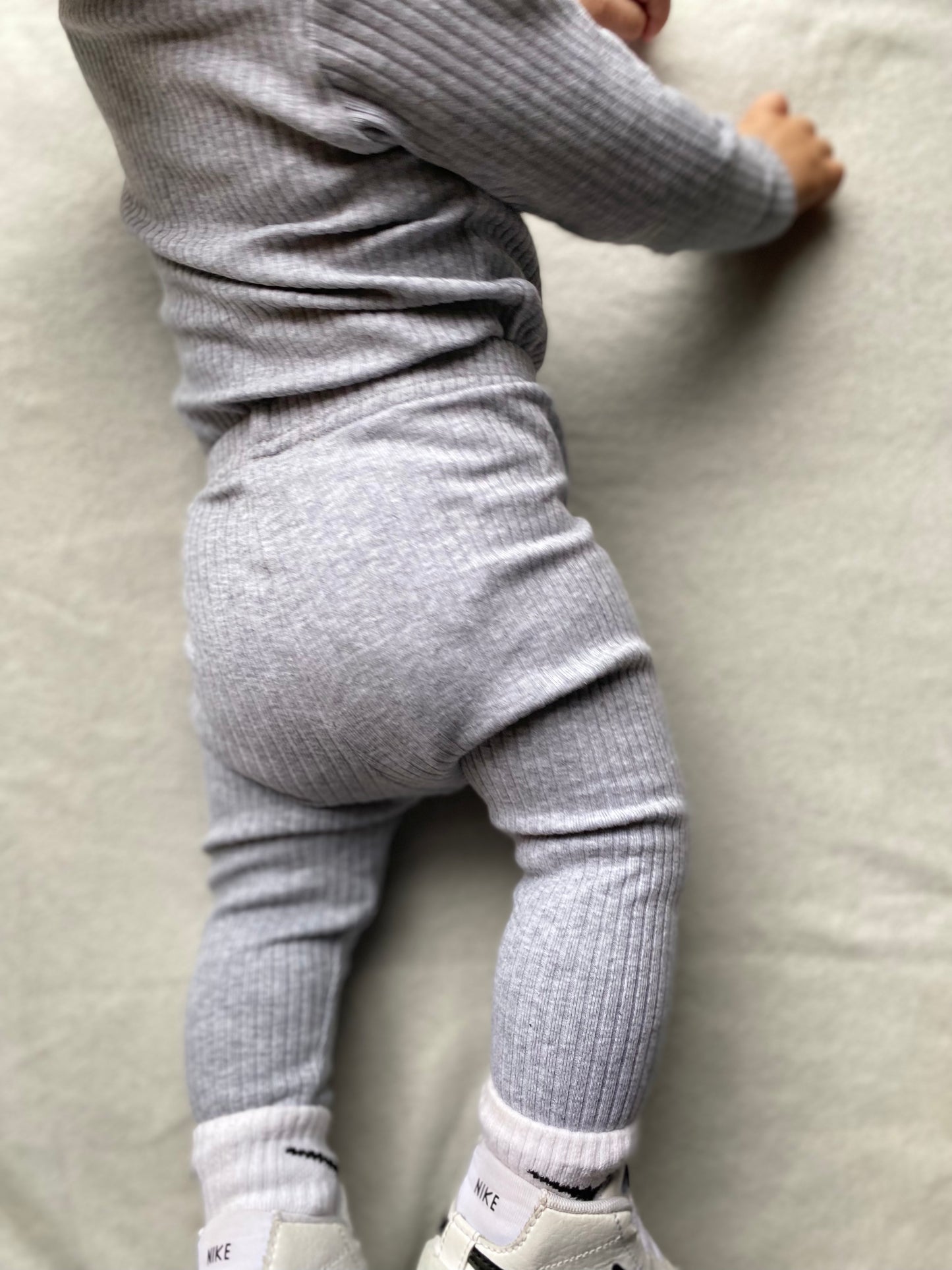 Ribbed Organic Cotton Leggings
