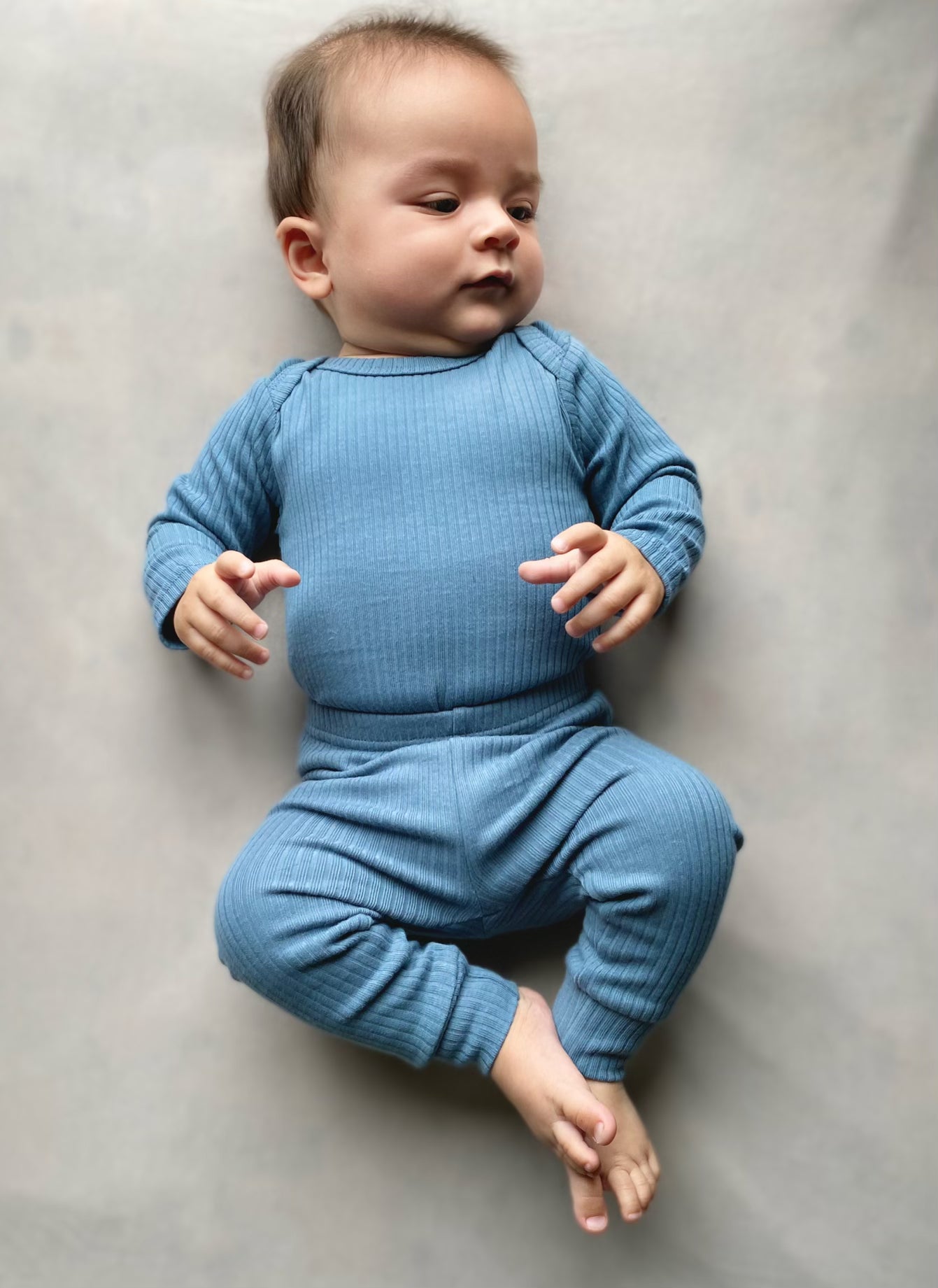 Ribbed Organic Cotton Leggings