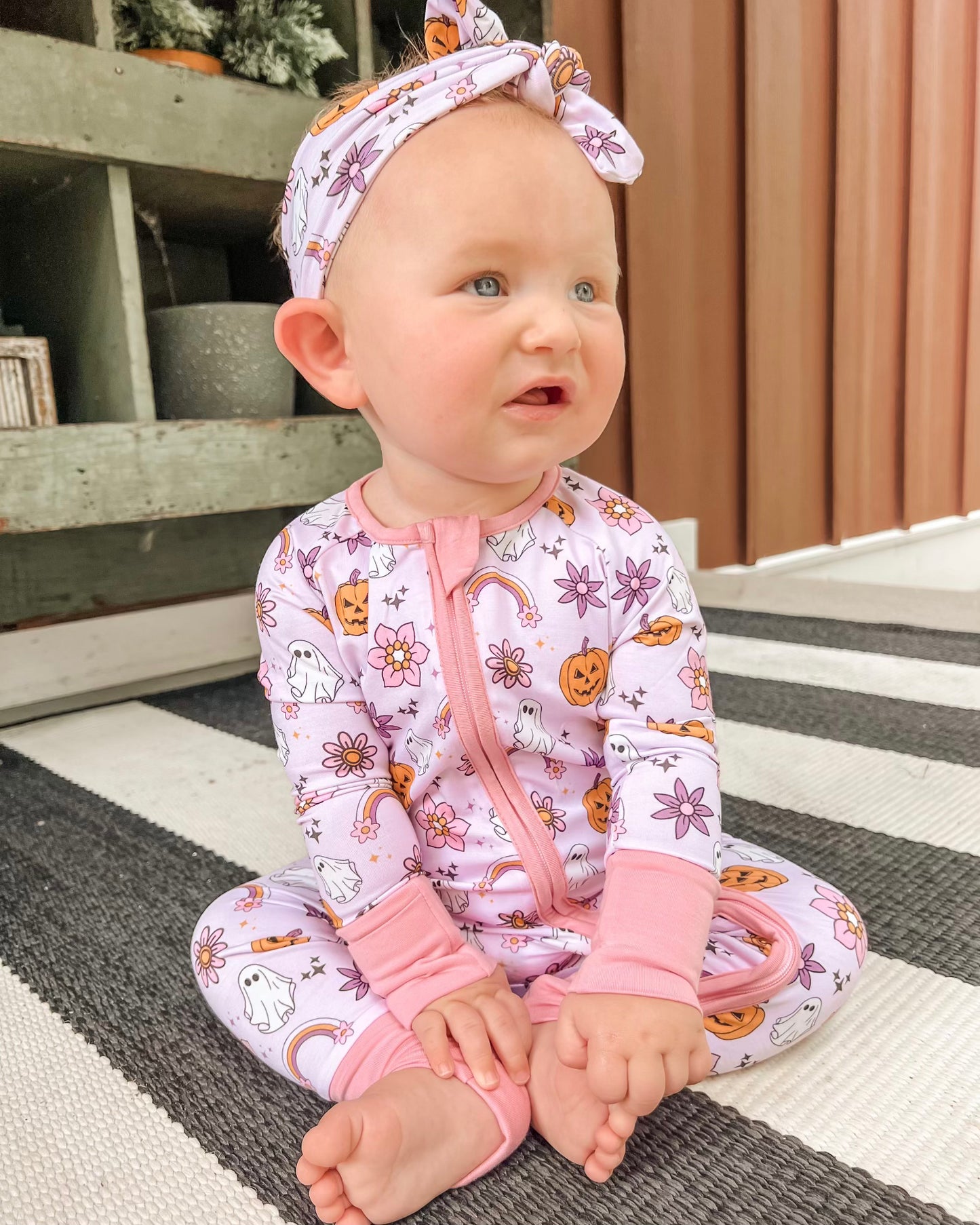 Floral Boos • Bamboo Zippy