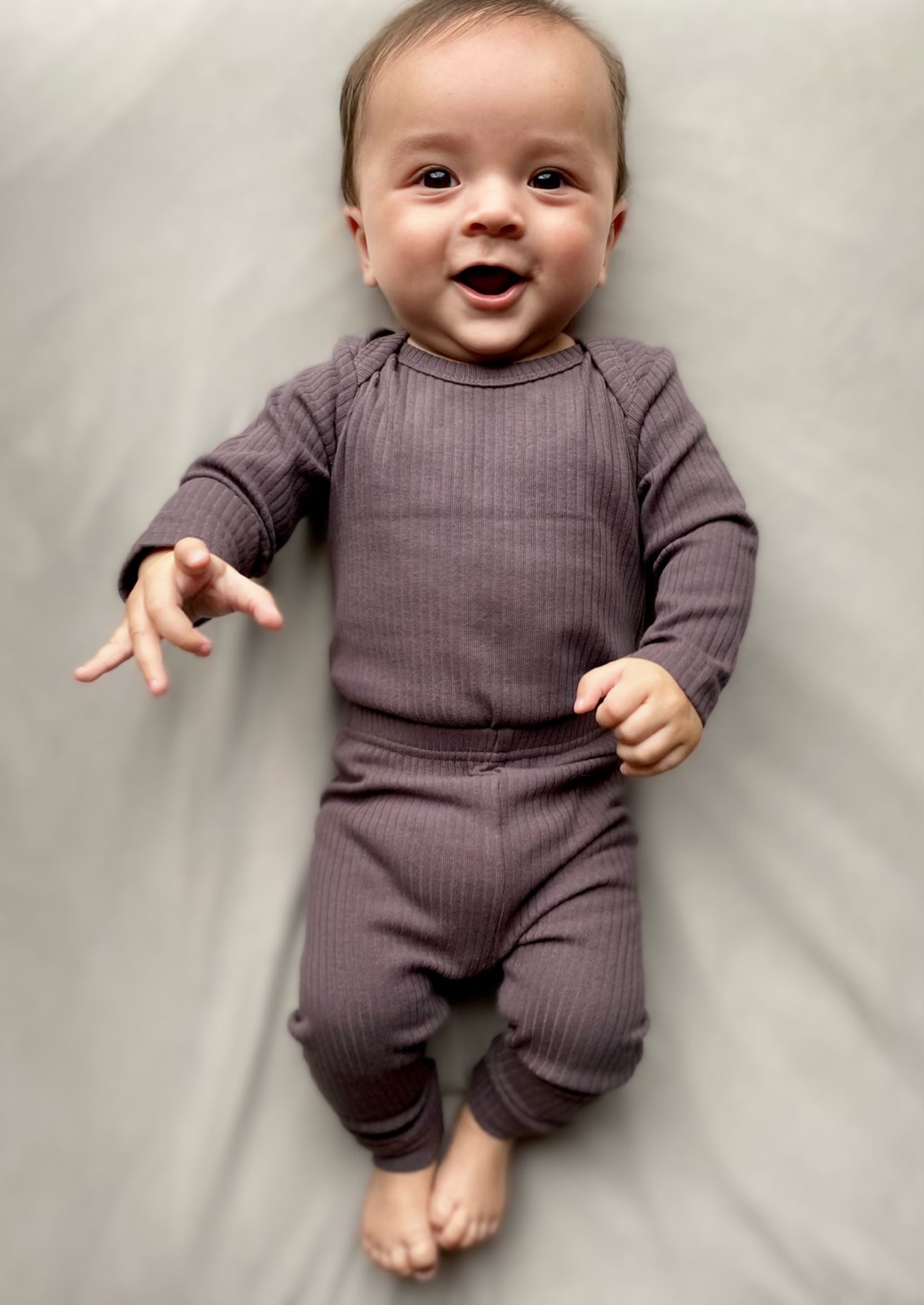 Ribbed Organic Cotton Leggings