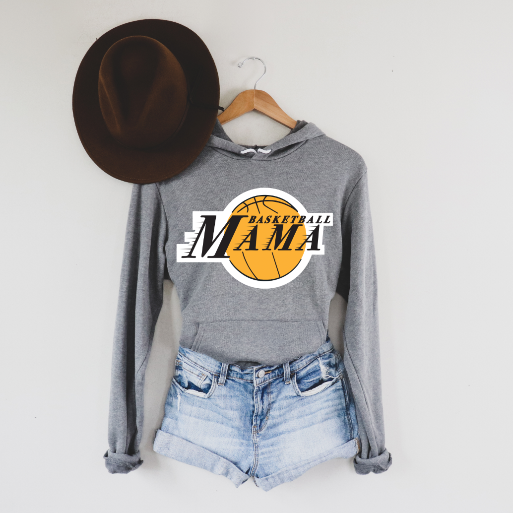 Basketball Mama • Gray Hoodie