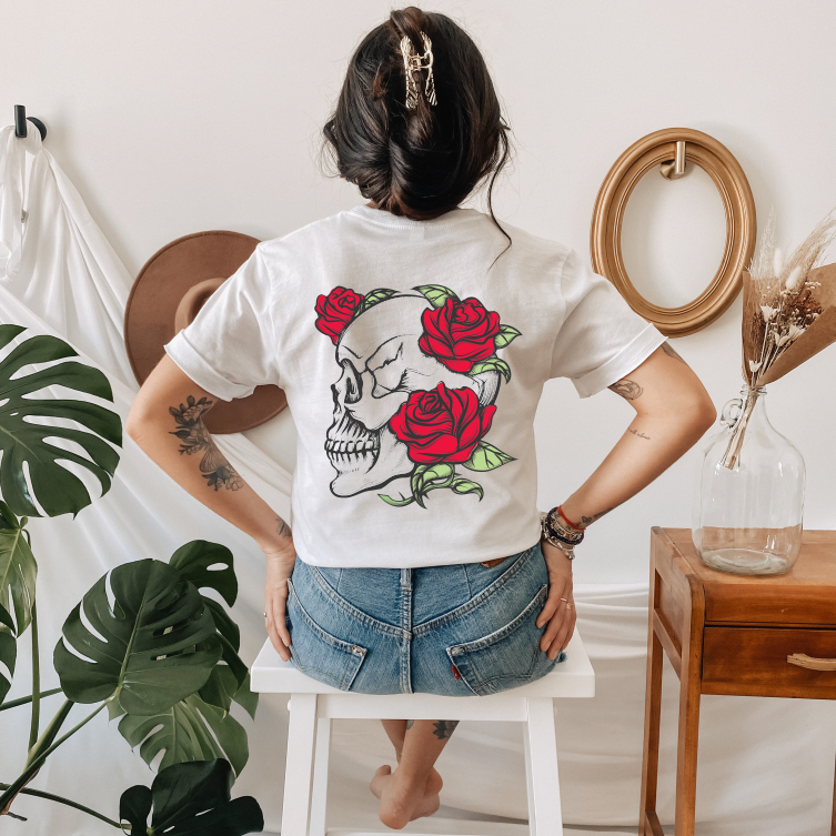 Mother Skull • White Tee