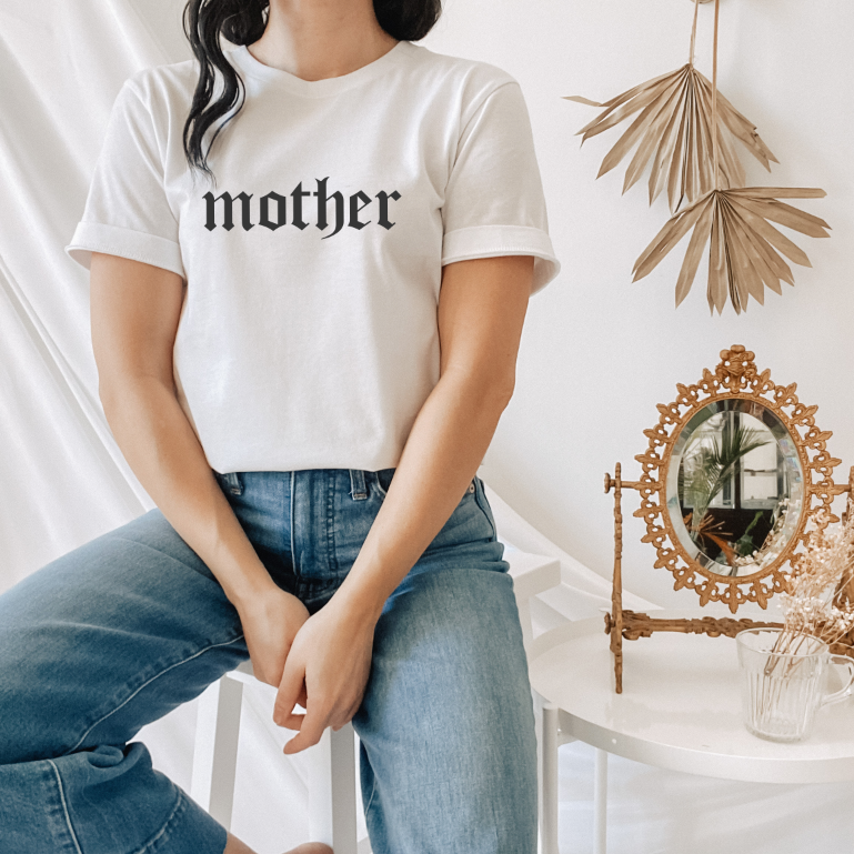 Mother Skull • White Tee