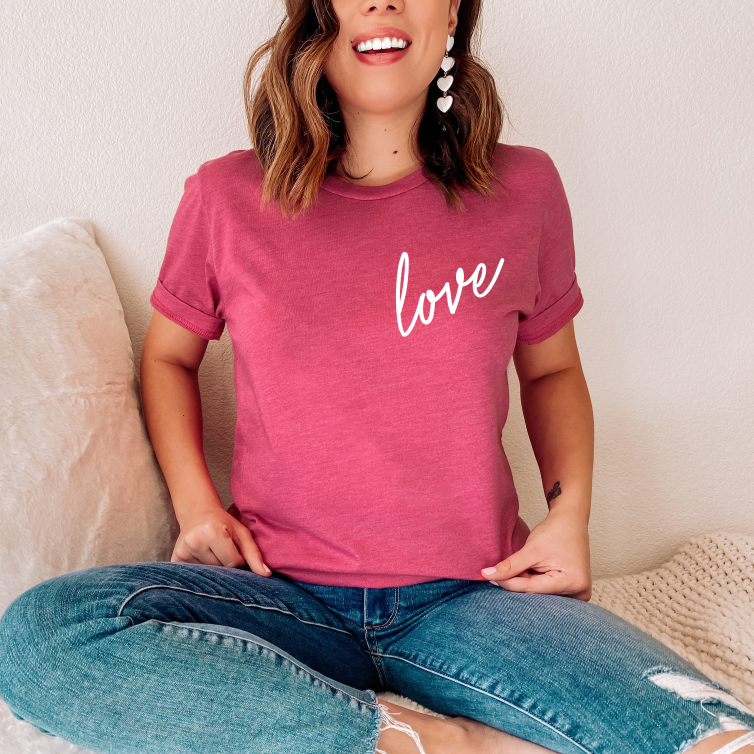 Love • Berry Tee