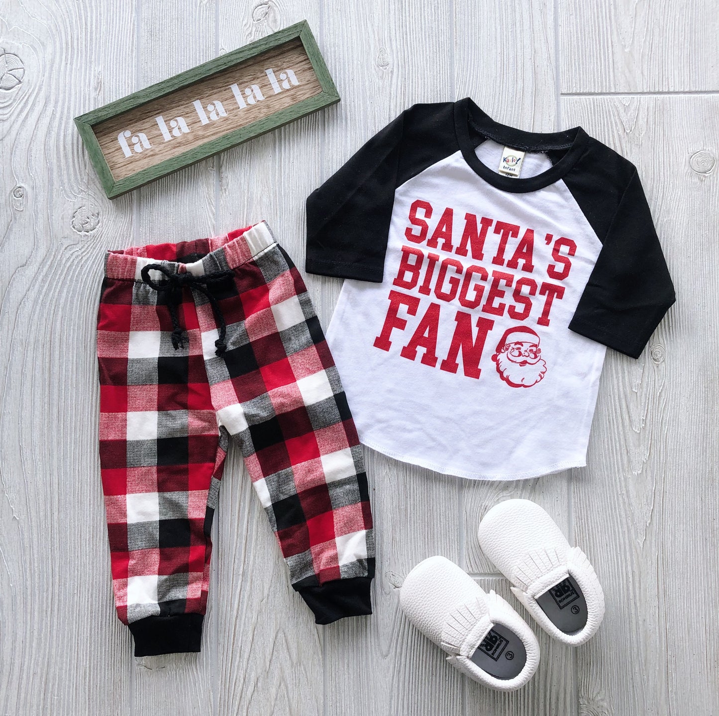 Holiday Plaid Joggers