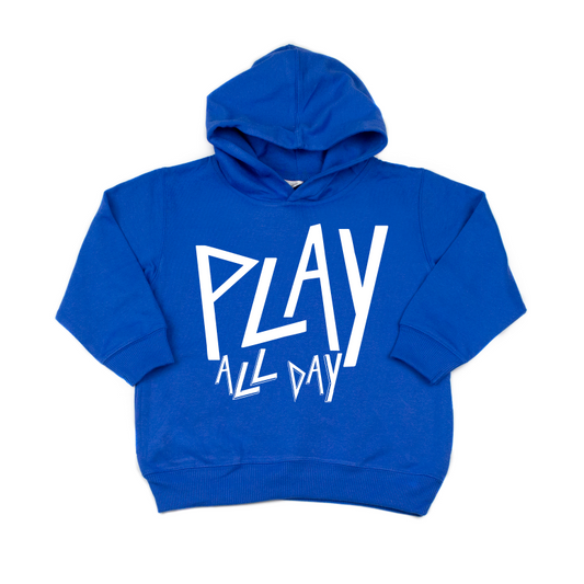Play All Day • Royal Hoodie