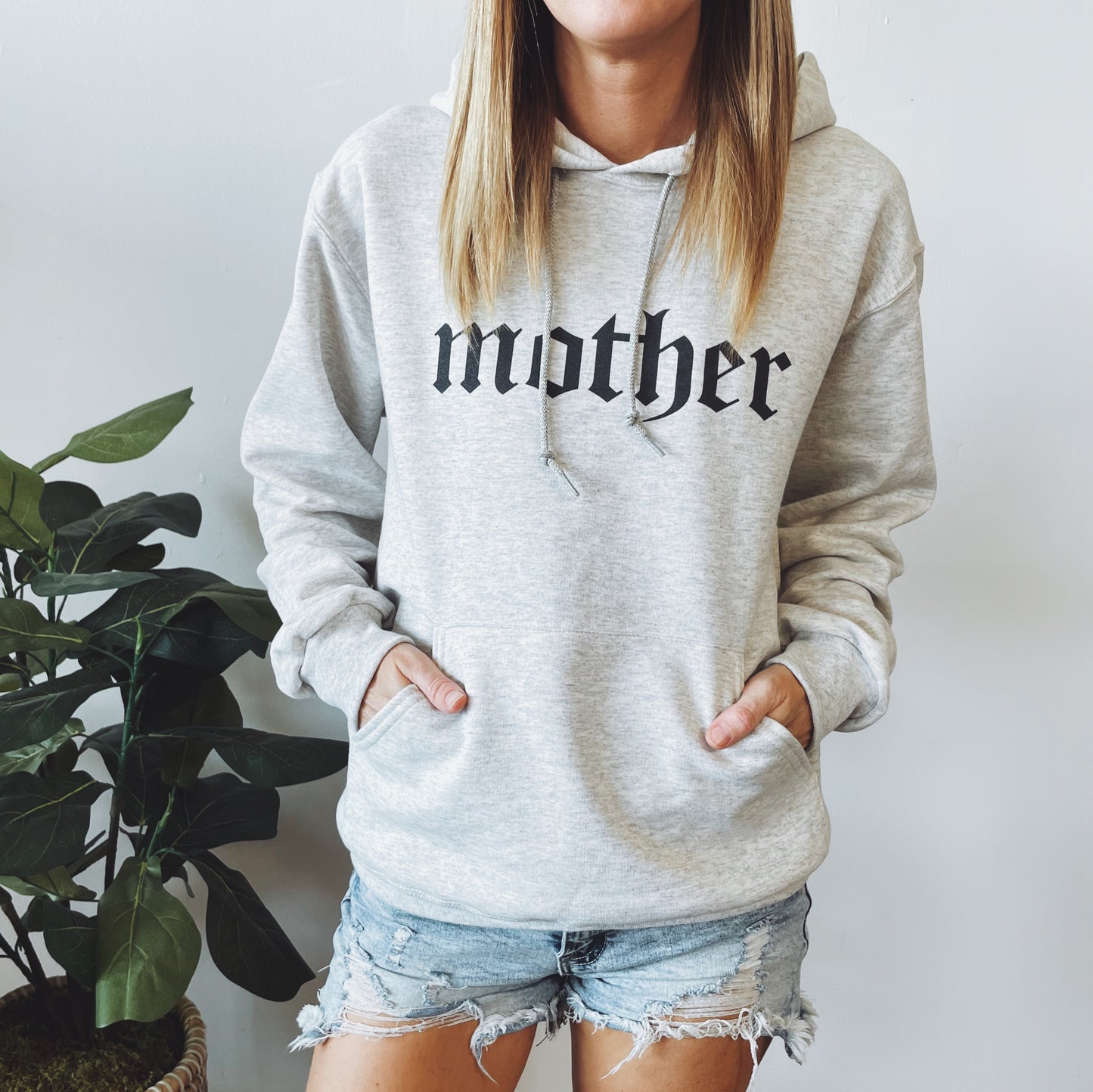 Mother Skull • Oatmeal Hoodie