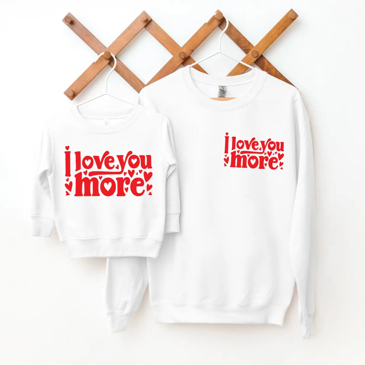 Love You More • Kids White Pullover River Babe Threads