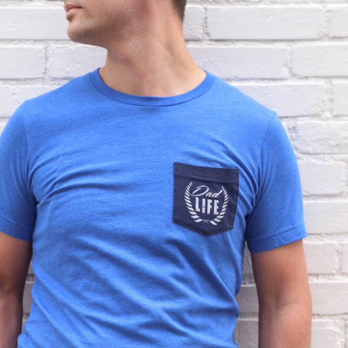 Blue Dad Life • Pocket Tee