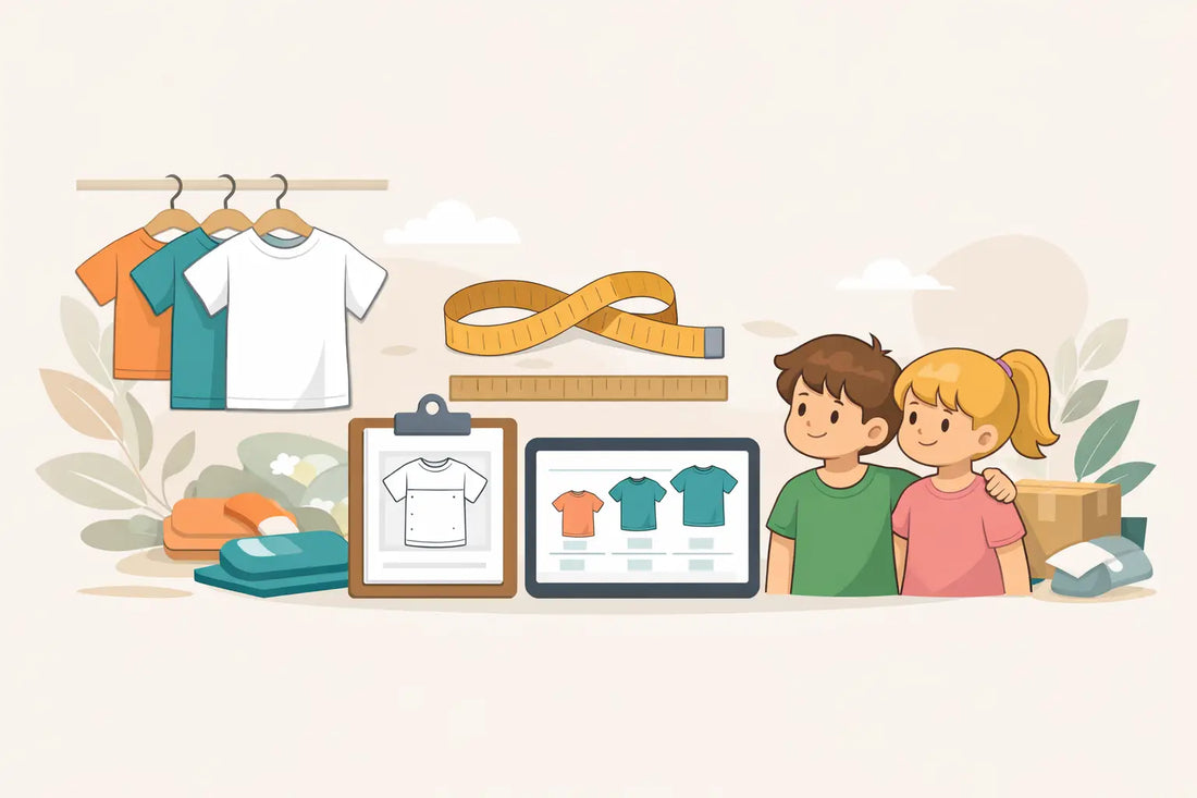 A Guide to Kids Tee Sizing That Gets It Right