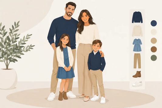 Family Photo Outfit Example for Easy Current Looks
