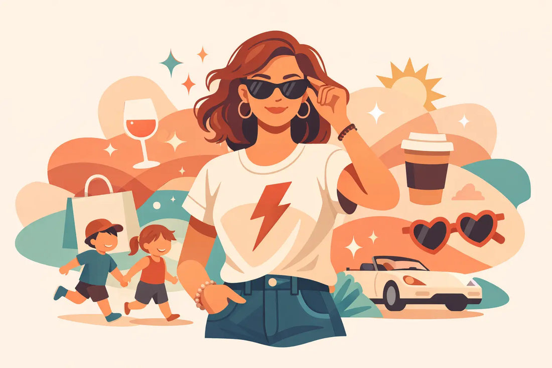 Funny Mom Shirts for Women With Main-Character Energy
