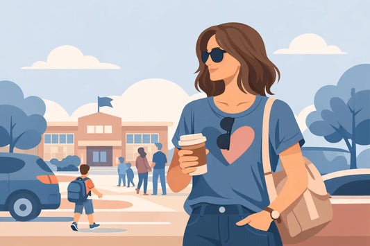 Back to School Mom Shirt Ideas for Drop-Off