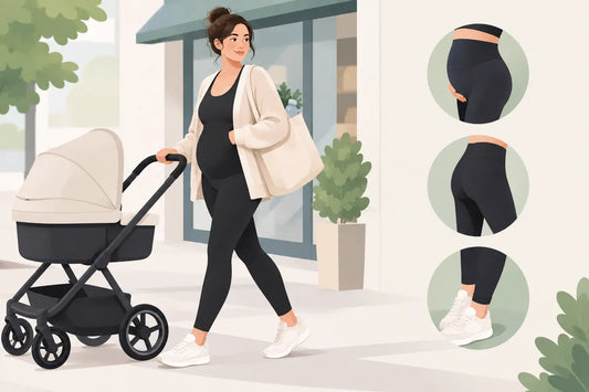 Best Postpartum Leggings for Errands That Work