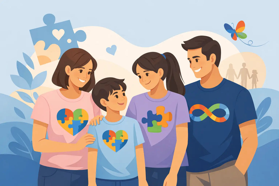 Autism Acceptance Shirts for Families That Feel Good